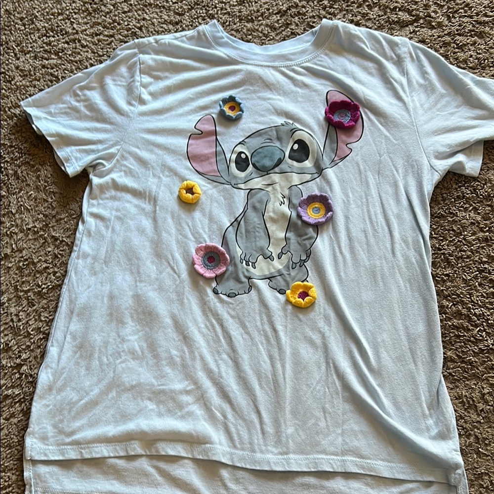 Kids White Graphic T-Shirt